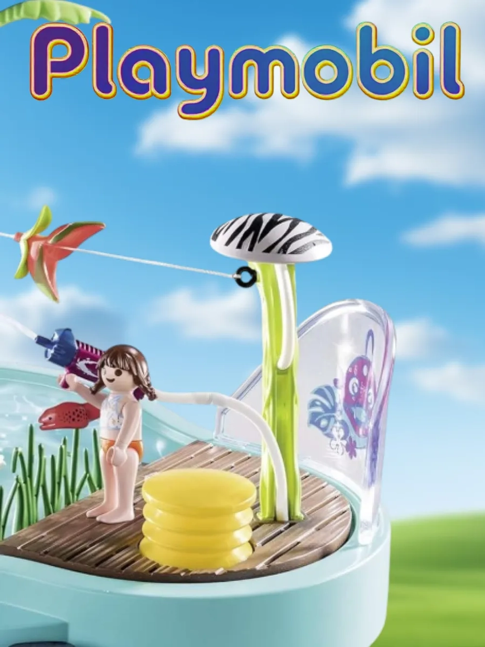 Набор Игровой бассейн с водяной пушкой Playmobil 70610