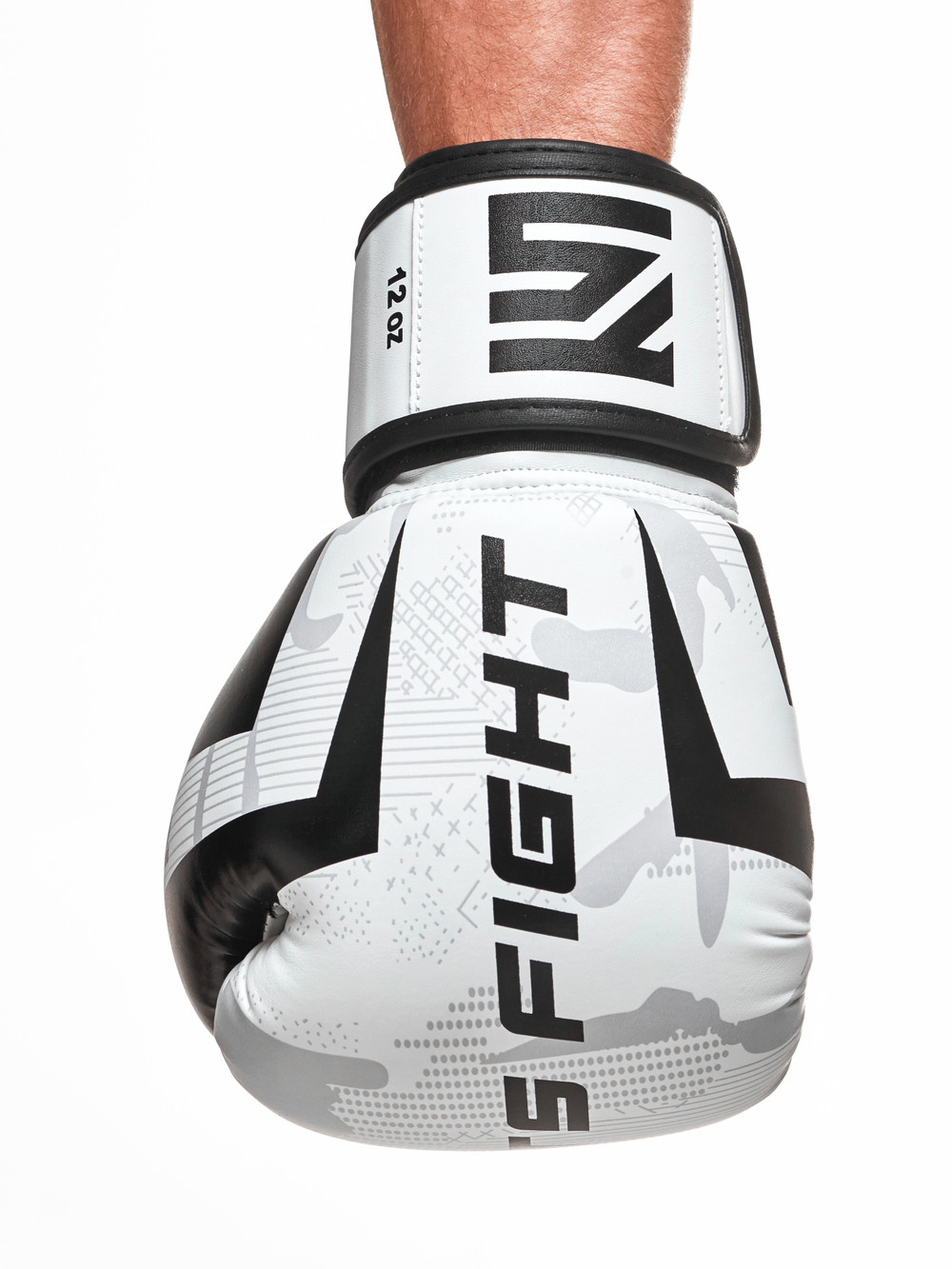 Перчатки для бокса Tomorrow Star Fury White Black