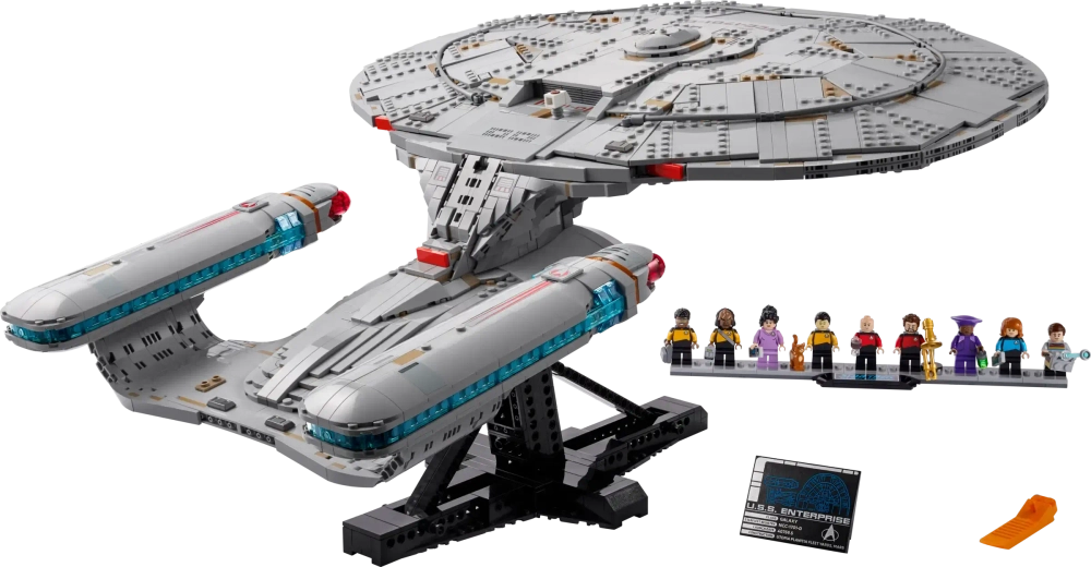 Конструктор LEGO Icons 10356 Star Trek U.S.S. Enterprise NCC-1701-D