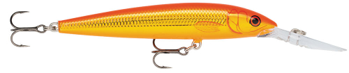 Воблер RAPALA Downdeep Husky Jerk 10 /GF /суспендер/ 2,1-4,8м, 10см, 11гр.