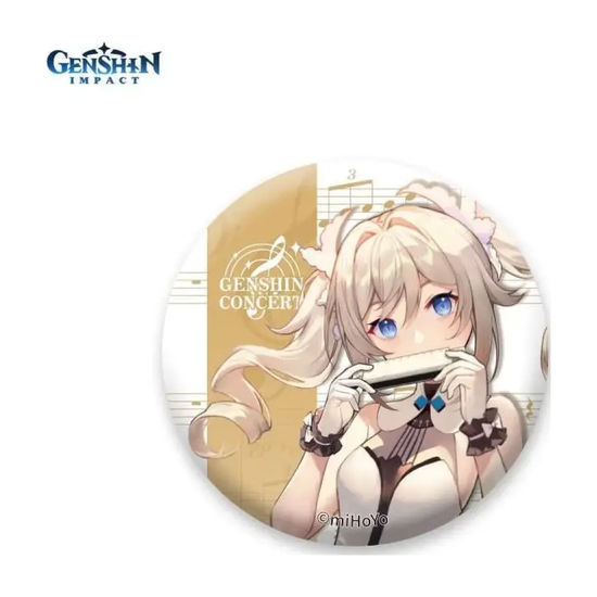 Значок Genshin Impact Genshin Concert Melodies of an Endless Journey Can Badge Barbara — повтор основного фото