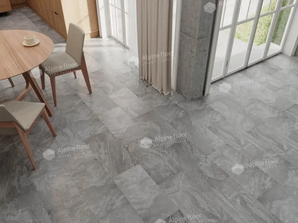 Каменно-полимерная плитка Alpine Floor Камень (Stone Mineral Core) Хэмпшир ЭКО 4-9