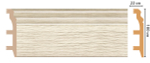 Плинтус DECOMASTER D232-1070 (100*22*2400мм)