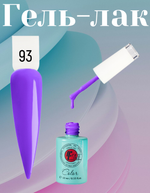 CreaLine Гель-лак UV тон 093 Фиолетовый 10 мл