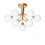 Ceiling design lamp  Apiales by Nuura (Gold)