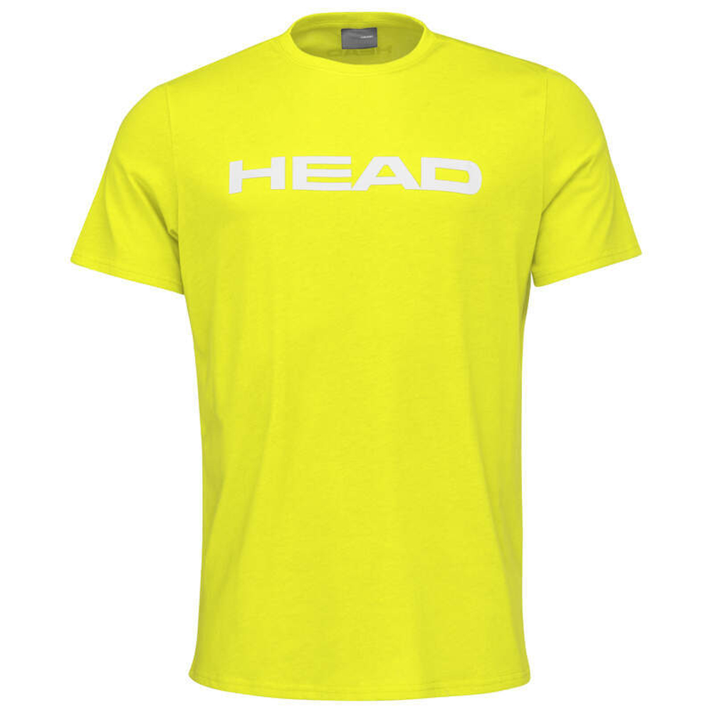 Футболка для мальчика теннисная Head Club Basic T-Shirt - желтый
