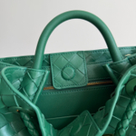 Сумка Bottega Veneta Andiamo Small — зелёная — фото 8