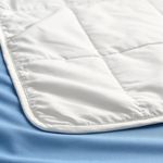 Полутороспальное одеяло IKEA VARSTARR (ВОРСТАРР), Всесезонное, Летнее, Стеганое, Белый, 150х200 см