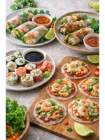 Рисовая бумага для спринг роллов Real Thai, 300г