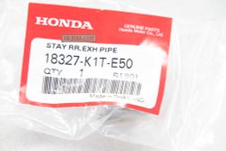 18327-K1T-E50. STAY, RR. EX. PIPE PROTECTOR. CRF300L