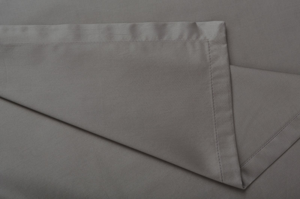 Простыня German Grass Аллюр 240х260 Серый (Graphite Allure)