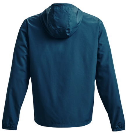 Мужская теннисная куртка Under Armour Men's UA Sportstyle Windbreaker Jacket - Бирюзовый