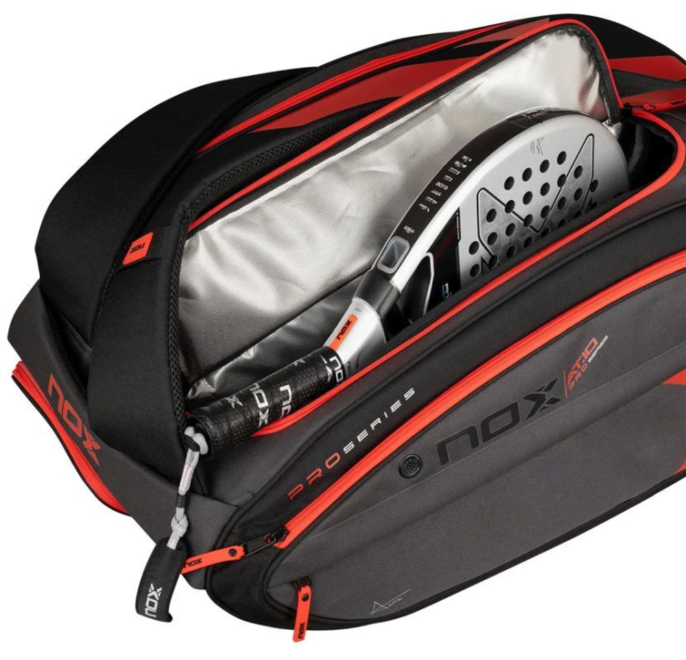 Сумка для Padel NOX AT10 XXL Padel Rack - черный, красный