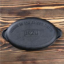 Сковорода овальная Brizoll HoReCa Н2214, 22х14 см