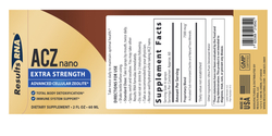 ACZ Nano Extra Strength  zeolite 120 ml