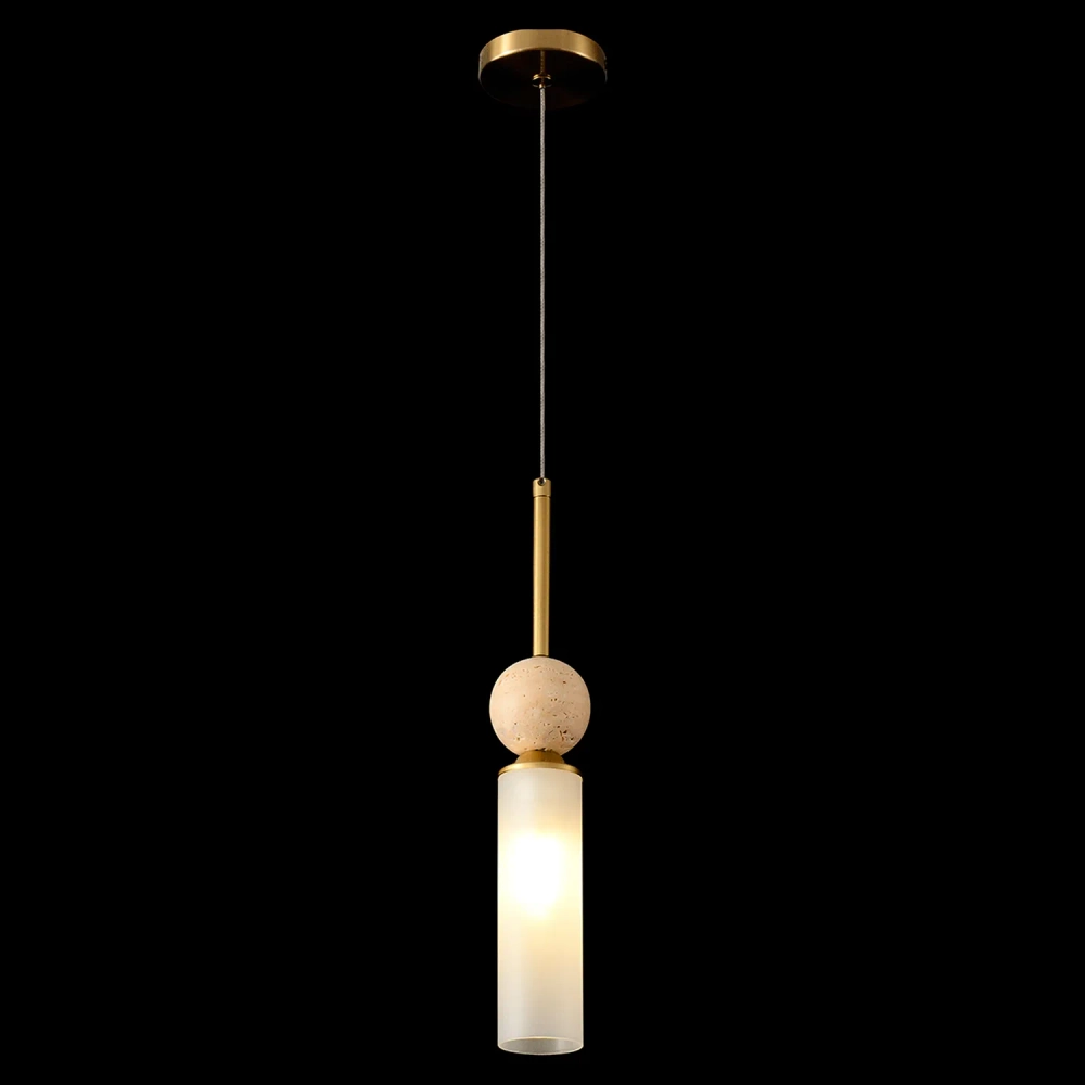 Светильник подвесной Crystal Lux SIMPLY SP1 BRASS