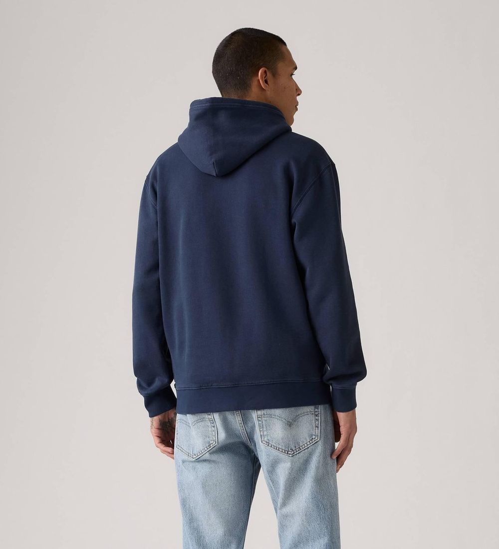 Толстовка мужская LEVI'S RELAXED GRAPHIC PO SSNL SERIF 4 NAVY BLA