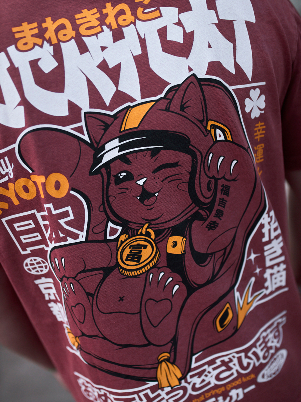 Футболка Lucky Cat