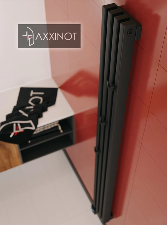 Axxinot Cardea VE 1250 - вертикальный электрический трубчатый радиатор высотой 1250 мм