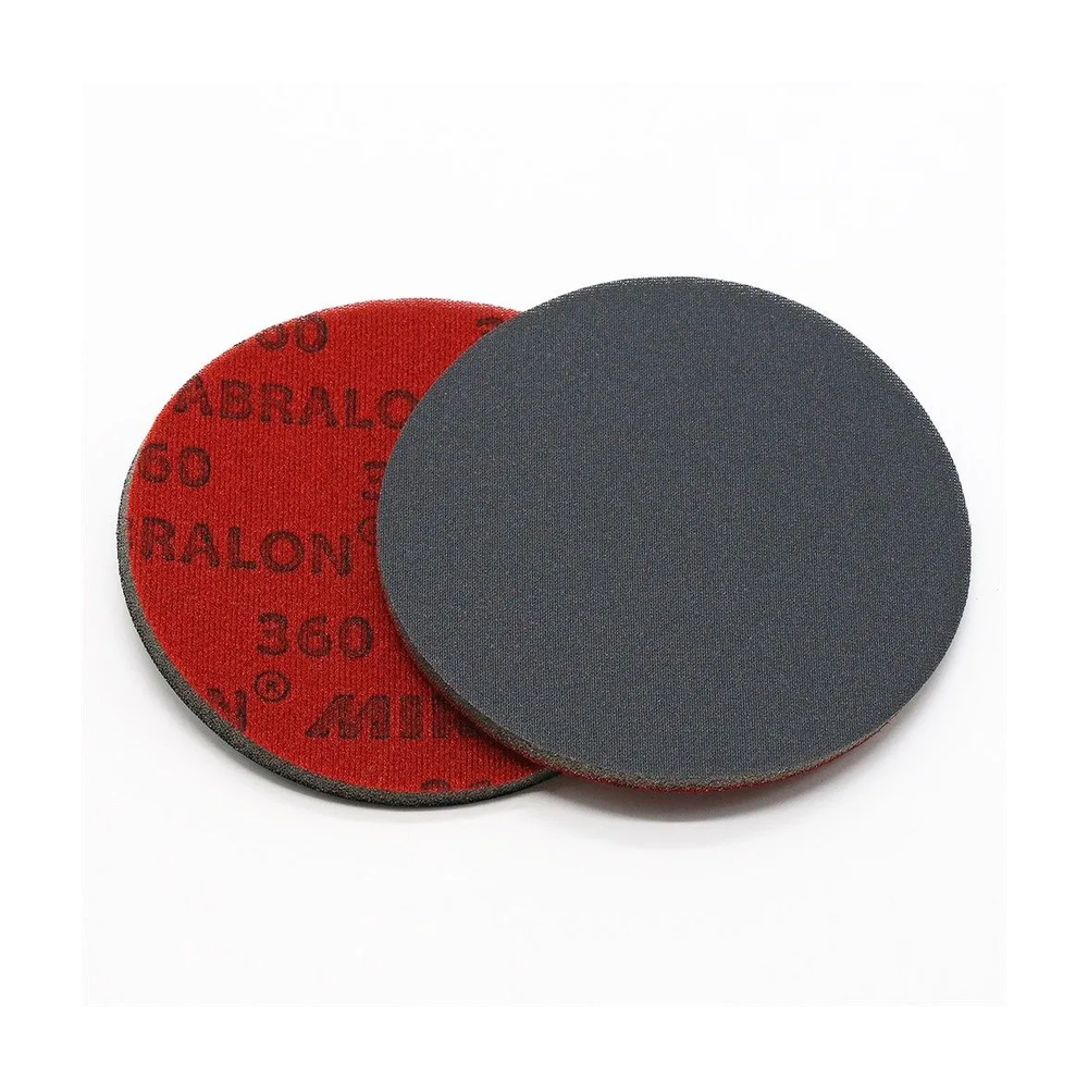 Комплект 20 шт Шлифовальные диски на тканевой поролоновой синтетической основе MIRKA ABRALON 125 мм Р 4000 8A23202097