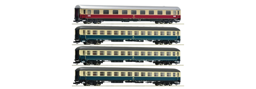 Набор из 4-х вагонов IC 511 "Chiemgau", DB , IV эпоха