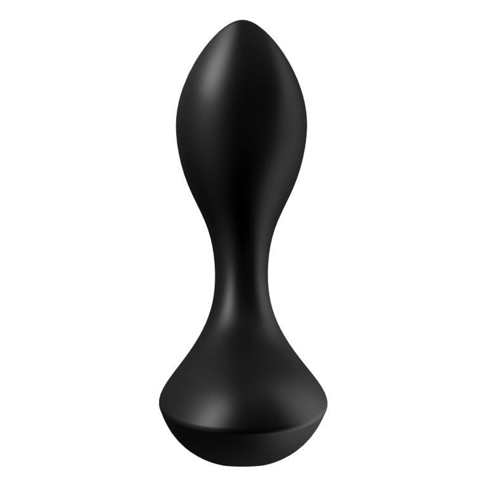 Чёрный вибромассажёр простаты Satisfyer Backdoor Lover - 14 см. (Цвет: черный)