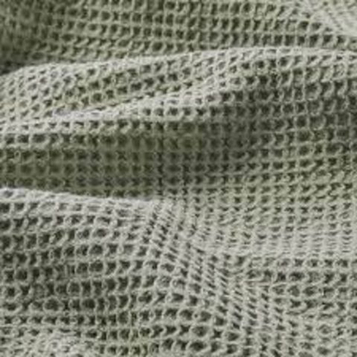 Полотенце для рук с бахромой IKEA VALLASАN, 30x50 см зеленый (Из Финляндии)