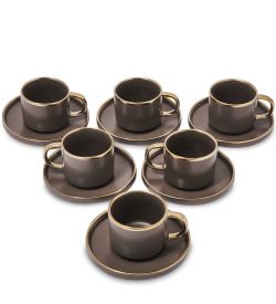 GAEM Art MUG-433/4 Набор из 6 чайных пар