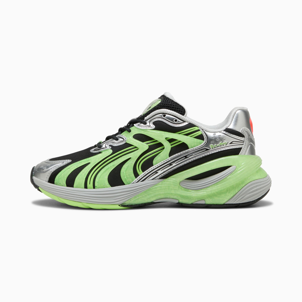 PUMA X RICK AND MORTY КРОССОВКИ УНИСЕКС INVERSE, ЧЕРНЫЙ