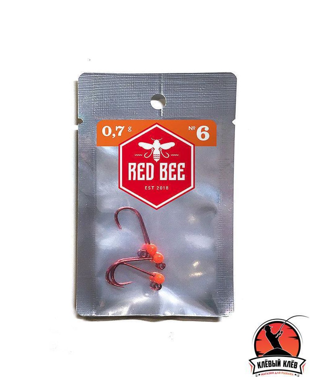 Вольфрамовые джиг-головки RED BEE Jig Hlava Sportova JHS 6040 вес 0,7г