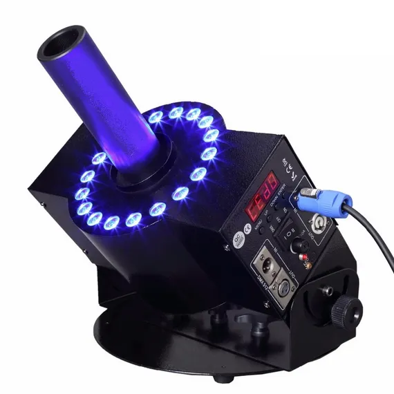 SHOWLIGHT Cryo Jet CO2+LED18 RGB одноствольный генератор CO2 с управлением по DMX512, в кофре 2in1,