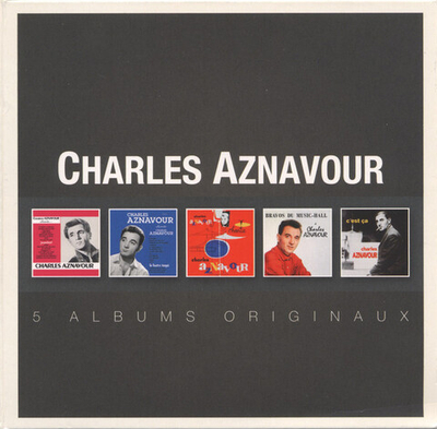 Charles Aznavour — 5 Albums Originaux (CD)