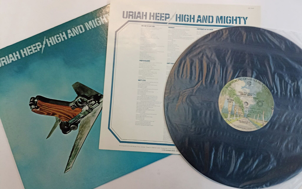 Винтажная виниловая пластинка Uriah Heep High And Mighty (USA 1976)