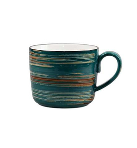 Кружка серия Texture Dark Green Lines 350 мл