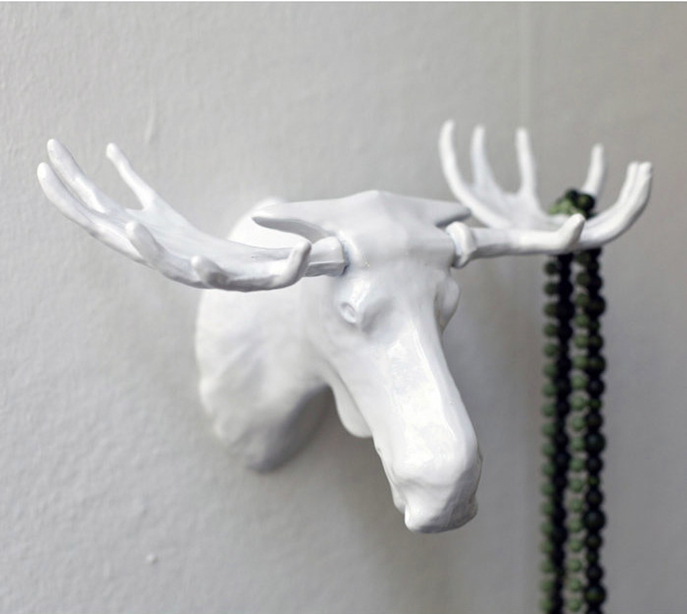 Вешалка moose белая