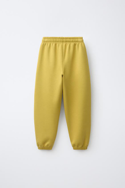 ZARA СПОРТИВНЫЕ БРЮКИ-ДЖОГГЕРЫ, ФИСТАШКОВЫЙ