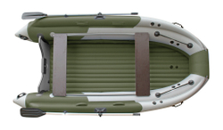 Моторная лодка ПВХ Skat Triton 370 NDFi — НДНД, тримаран, фальшборт