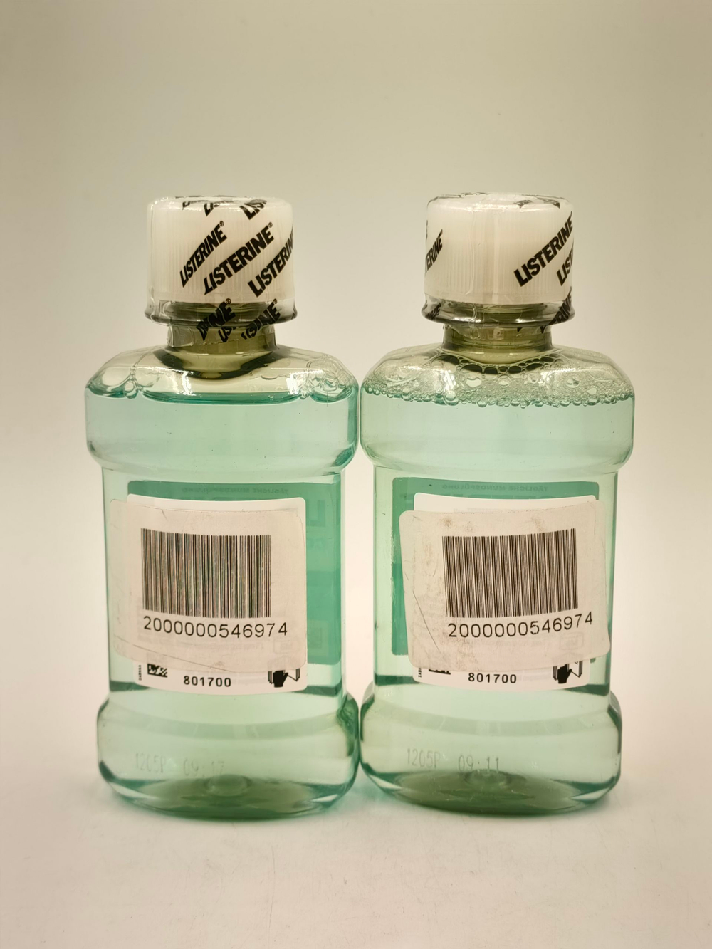 LISTERINE ополаскиватель для полости рта COOL MINT без спирта 2 шт. по 80 мл (Германия)