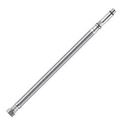 Гибкая подводка Tucai 1/2-M10x1 L37, 40см, в стальной оплетке для смесителя, вн. - нар. 9263
