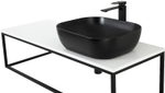 Столешница под раковину BelBagno 120 EK-120-AS-BO-R Bianco Opaco