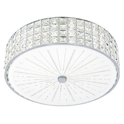 Citilux Портал CL32415G1 LED RGB Люстра хрустальная с пультом Хром