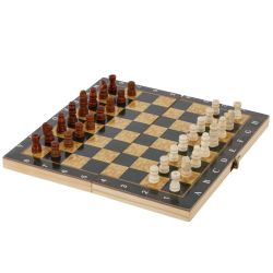 GAEM Игра настольная 3 в 1 (шахматы, шашки, нарды), L24 W12 H3 см