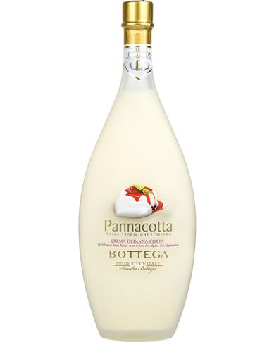 Крем Ликер Bottega Панна Котта 15%, 0,5 л, Италия