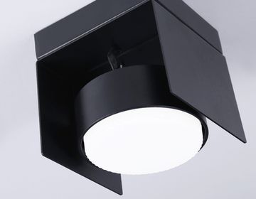 Накладной поворотный светильник со сменной лампой 1*GX53 TN70842 SBK черный песок GX Standard tech Ambrella