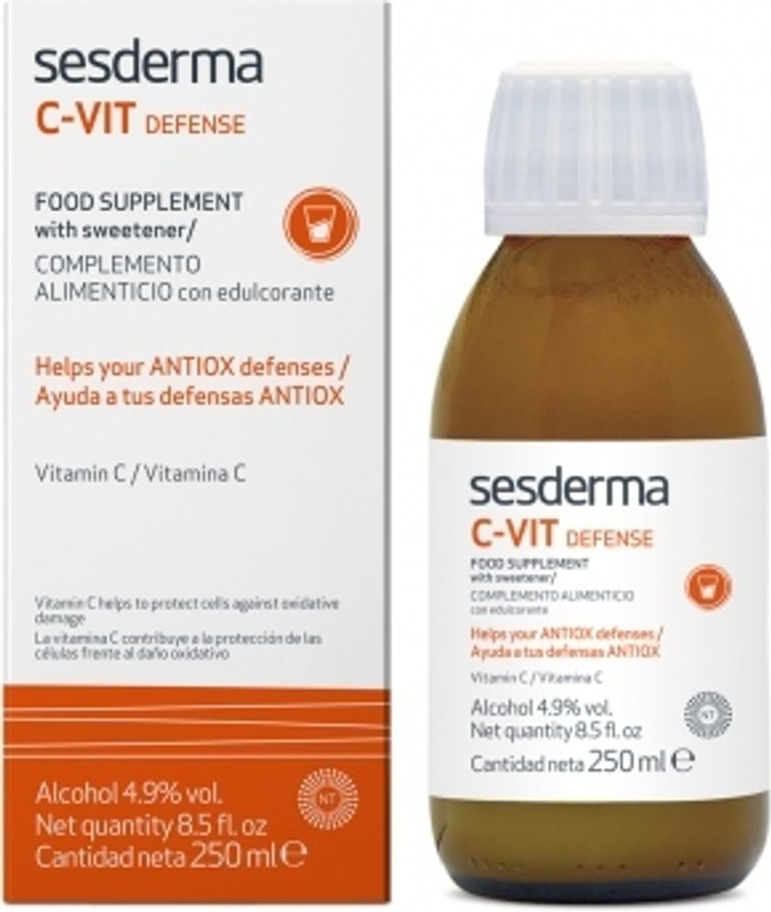 C-VIT DEFENSE – БАД питьевой к пище "С-ВИТ дефенс", 250 мл
