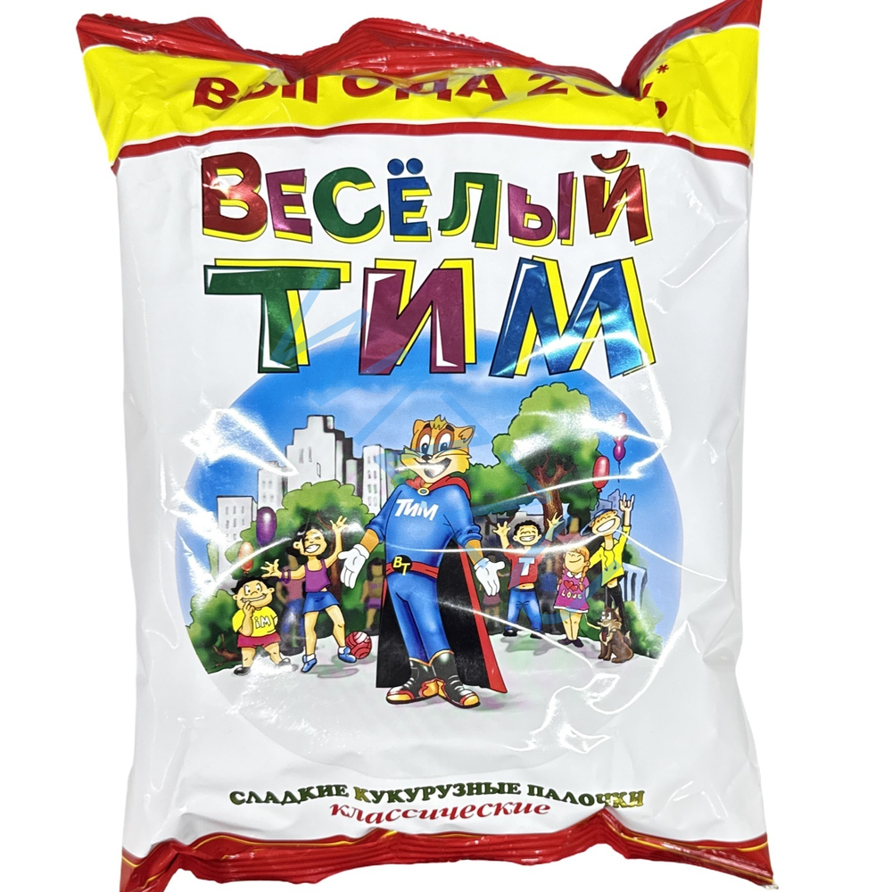 Кукурузные палочки Веселый Тим 140г Евроснек, шт