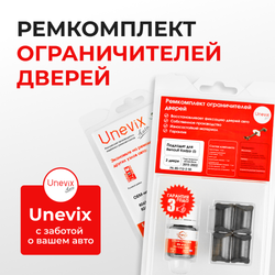 Ремкомплект ограничителей дверей Renault Kadjar (I) (2 двери, тип 12) 2015-2022