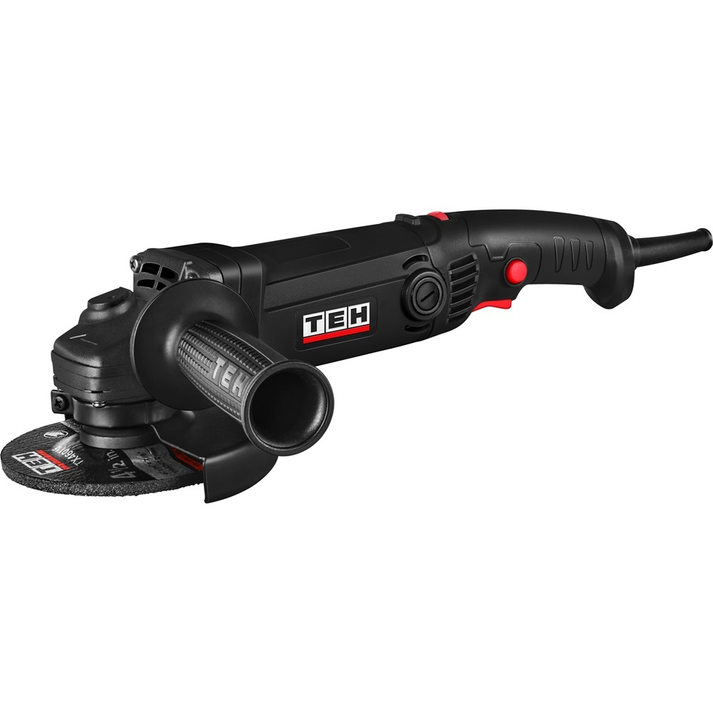 УШМ TEH TG12511V 125мм с регулировкой оборотов, длинная рукоятка
