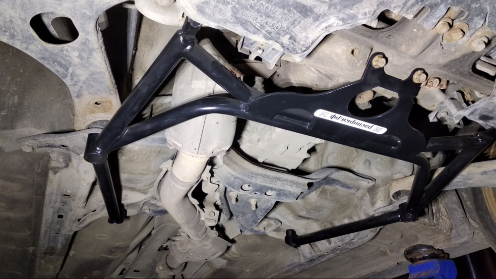 Усилитель переднего подрамника "паук" Subaru Forester 3 (SH) ТУРБО, Subaru Impreza 3 (GH) ТУРБО, Subaru Exiga ТУРБО (ПОД ЗАКАЗ)