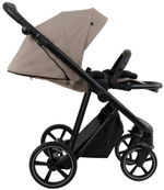 Детская коляска Roan Sol 2.0 3 в 1 с автокреслом Pituso Baesa Pro Black SLL/31/T Hazel/Black/руч.Black